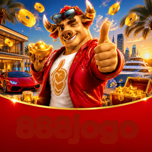 888jogo Logo - Bônus com Rollover Justo